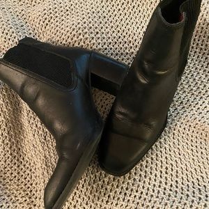 Zara Chunky Heel Boots